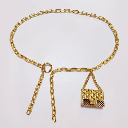 Mini Single Chain Charm Belt / Bag