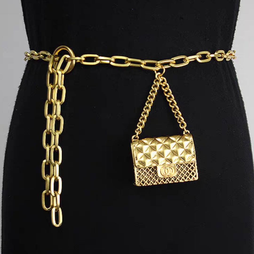 Mini Single Chain Charm Belt / Bag